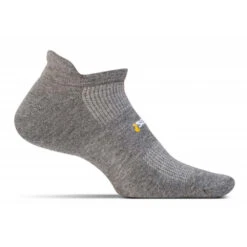 Feetures High Performance Cushion No Show Tab Socks -Running Shoe Store High Performance Cushion No Show Tab Socks FA50 Heather Gray d7e758ec 6719 4572 b2d9 c6f6812cd24d