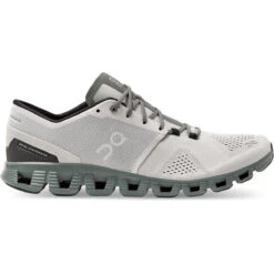 On Running Men's Cloud X -Running Shoe Store Small PNG SS21 Cloud X Glacier Olive M Pack Shot 1
