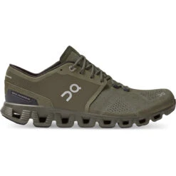 On Running Men's Cloud X -Running Shoe Store Small PNG cloud x fw21 olive fire m g1 1