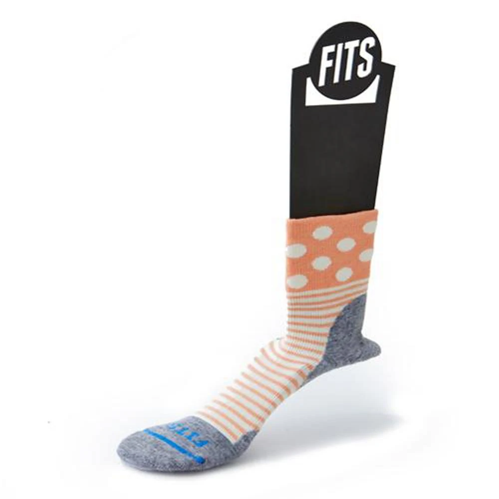 Women's Performance Trail Polka Stripe Quarter Socks 4 Women's Performance Trail Polka Stripe Quarter Socks - Image 2